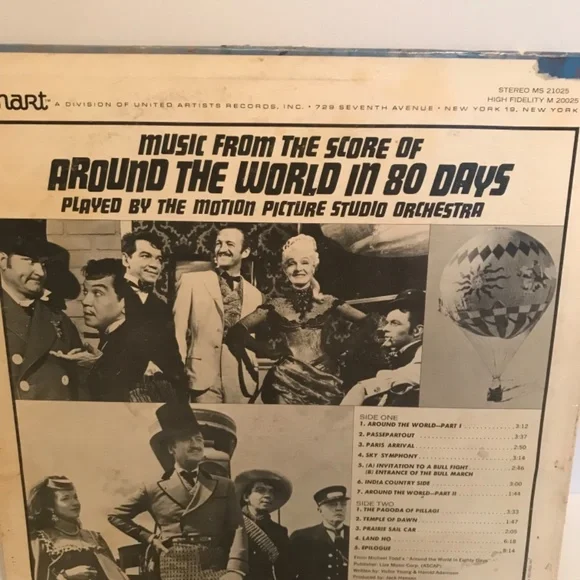 Music From The Score -Around the World in 80 days